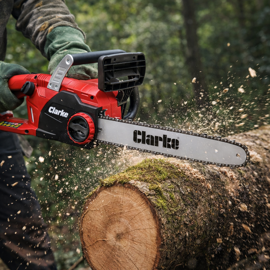 In-Depth Review: Clarke CECS405D 40cm Electric Chainsaw In-Depth Review: Clarke CECS405D 40cm Electric Chainsaw - featured image