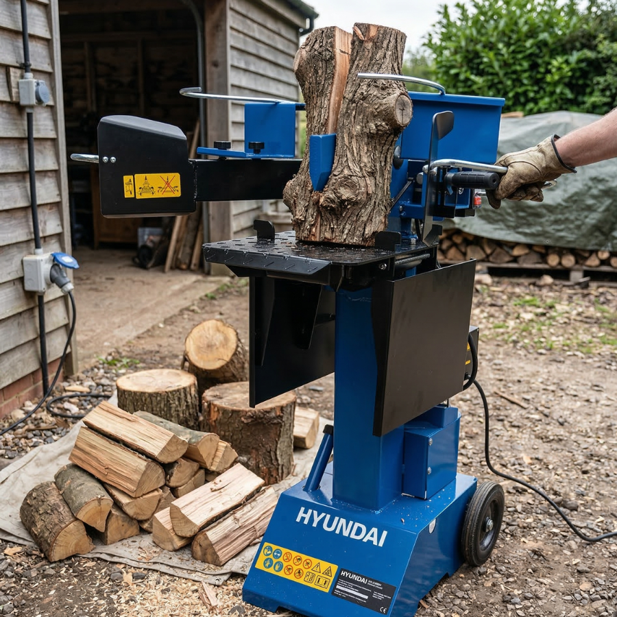 Hyundai HYLS8000V Log Splitter: A UK Gardener's In-Depth Review Hyundai HYLS8000V Log Splitter: A UK Gardener's In-Depth Review - featured image