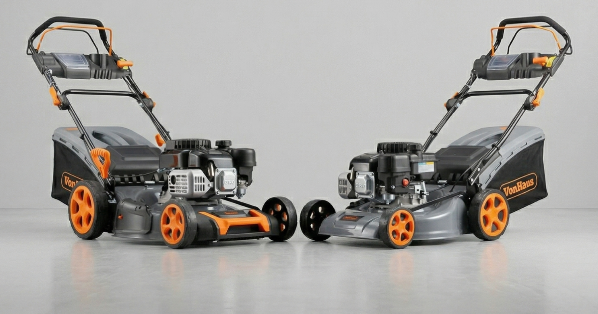 VonHaus 132cc Petrol Lawn Mower Review VonHaus 132cc Petrol Lawn Mower Review - featured image