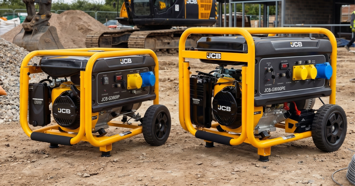 JCB-G3600P & JCB-G8000PE Petrol Site Generators Reviewed JCB-G3600P & JCB-G8000PE Petrol Site Generators Reviewed - featured image