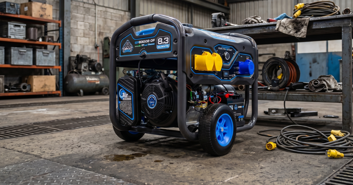 Gorilla Power GP8300E-DF Review (2026) - 8.3kW Dual-Fuel Generator Gorilla Power GP8300E-DF Review (2026) - 8.3kW Dual-Fuel Generator - featured image
