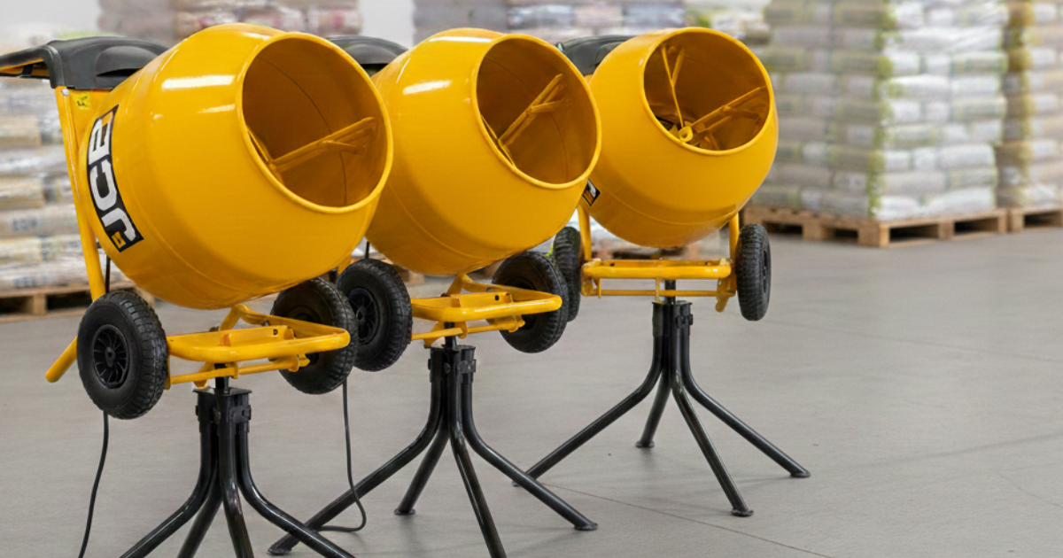 Compare JCB Tools Cement Mixers Compare JCB Tools Cement Mixers - featured image