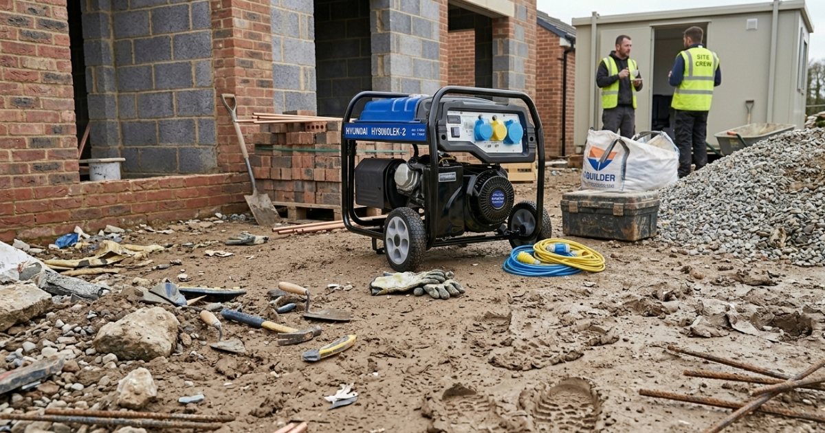 Hyundai HY9000LEK-2 Open Framed Site Generator Review Hyundai HY9000LEK-2 Open Framed Site Generator Review - featured image