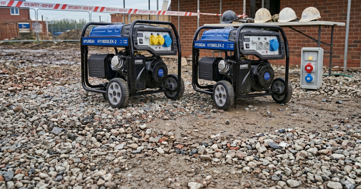 Hyundai 7kW Vs 8kW Open Framed Generator - Which should you choose? Hyudai 7k Vs 8K Open Frame Generator - Which should you choose? HY9000LEK-2 vs HY10000LEK-2 Comparison - featured image