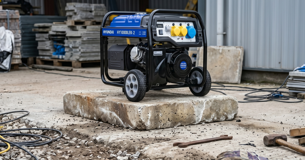 Hyundai HY10000LEK-2 Open Framed Generator Review Hyundai HY10000LEK-2 Open Framed Generator Review - featured image