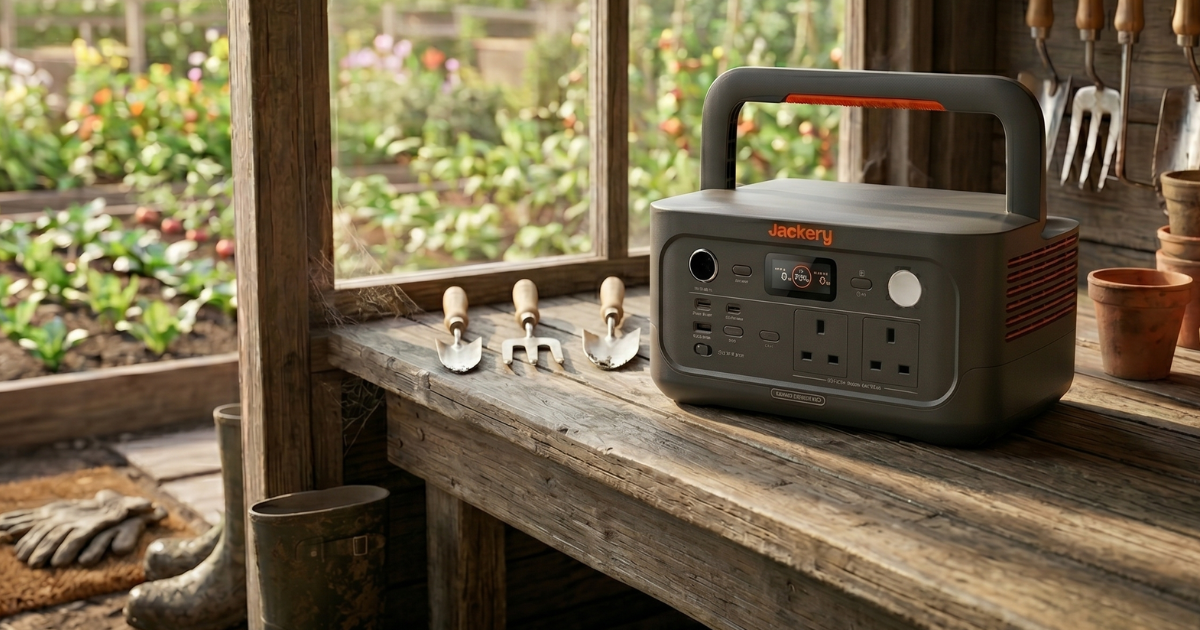 Jackery Explorer 500 v2 Portable Power Station review: the perfect garden shed power station? Jackery Explorer 500 v2 Portable Power Station review: the perfect garden shed power station? - featured image