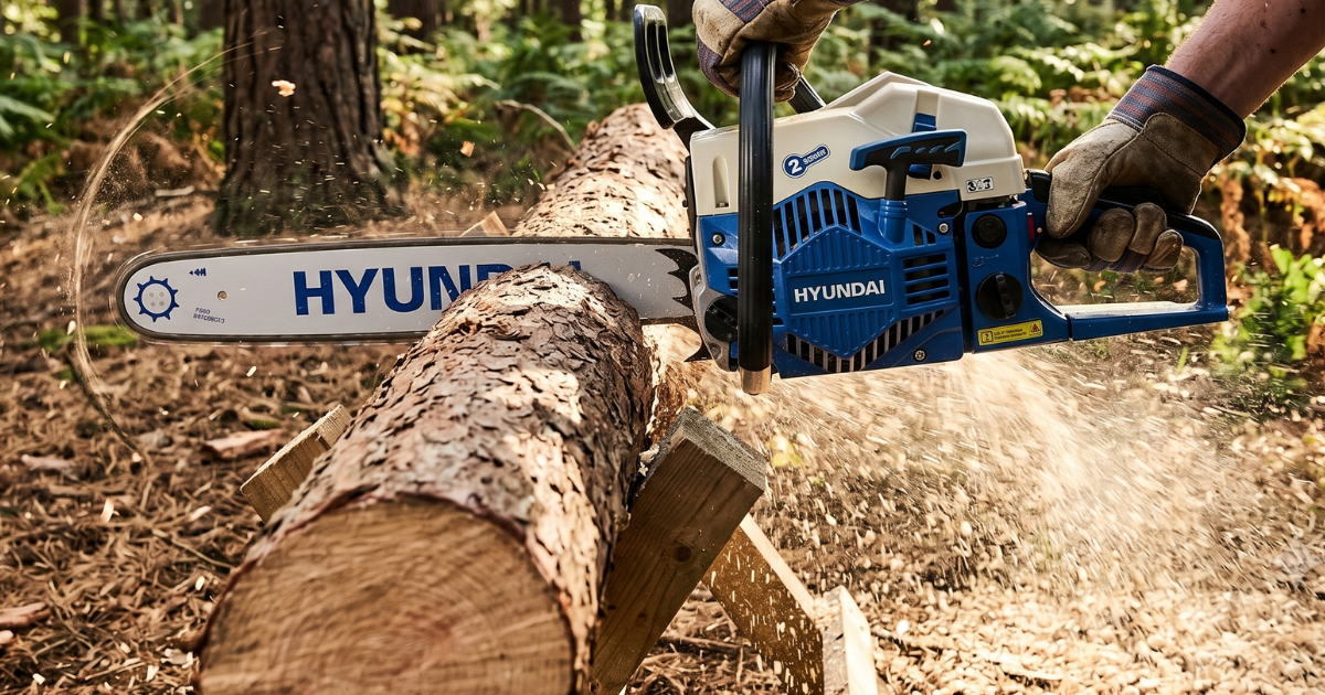 Hyundai HYC6200X 20" 50cm Chainsaw Review Hyundai HYC6200X 20" 50cm Chainsaw Review - featured image