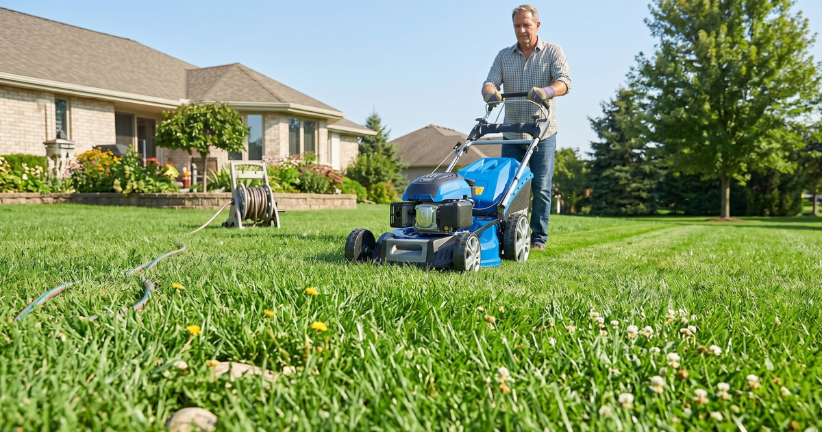 Hyundai HYM530SPER Review - 53cm Electric -Start Self-Propelled Petrol Roller Lawnmower Hyundai HYM530SPER Review - 53cm Electric -Start Self-Propelled Petrol Roller Lawnmower - featured image
