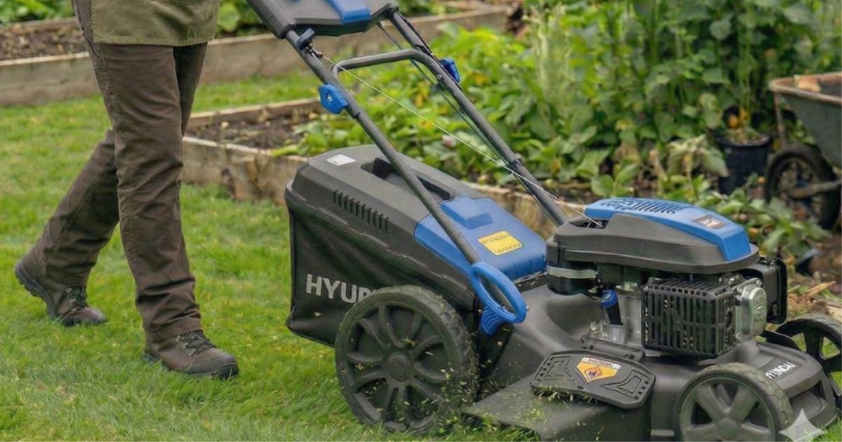 Hyundai HYM18150SPX Petrol Lawn Mower Review Hyundai HYM18150SPX Petrol Lawn Mower Review - featured image