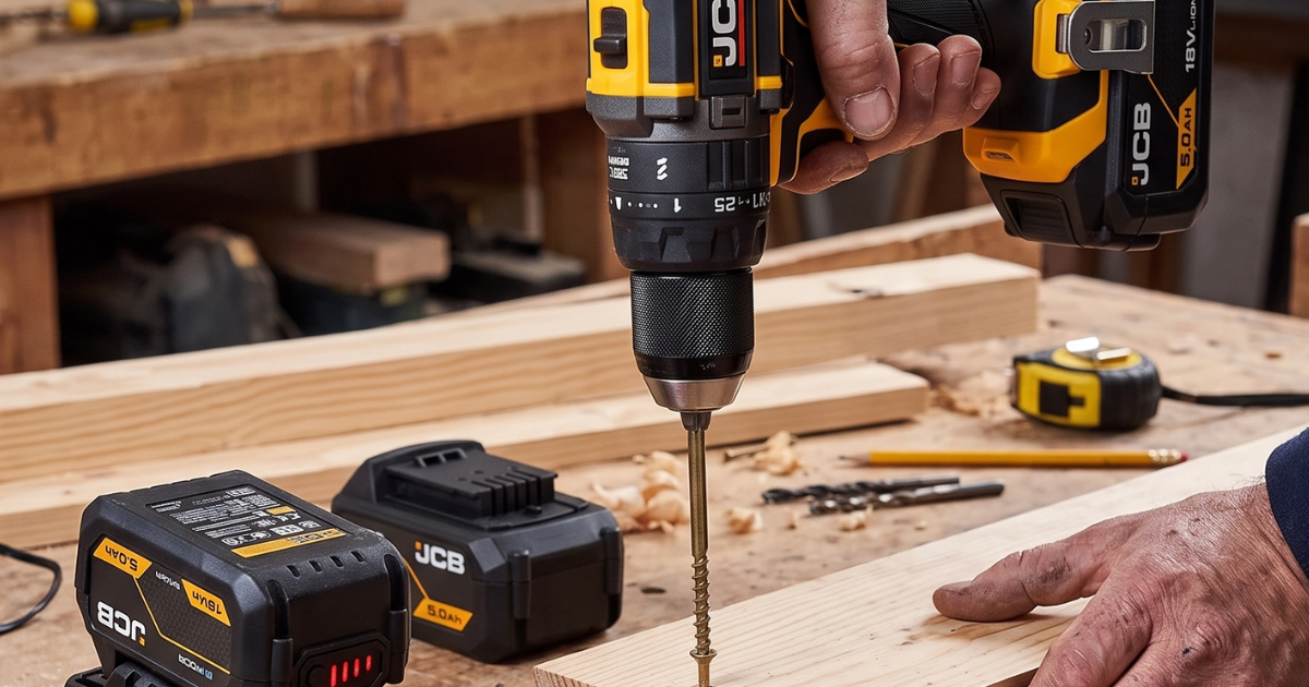 JCB Pro 18V Compact Combi Drill Review (JCB-18PCD-75-5) JCB Pro 18V Compact Combi Drill Review (JCB-18PCD-75-5) - featured image