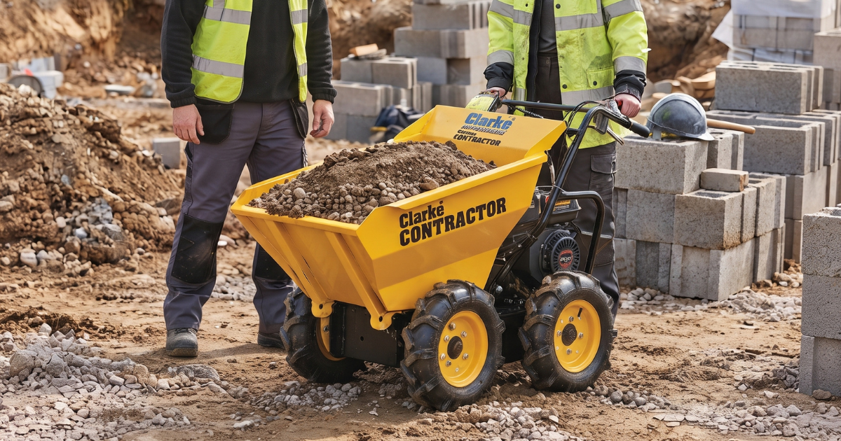 Clarke CDT300 Review: 300kg Petrol Dumper Truck Tested Clarke CDT300 Review: 300kg Petrol Dumper Truck Tested - featured image