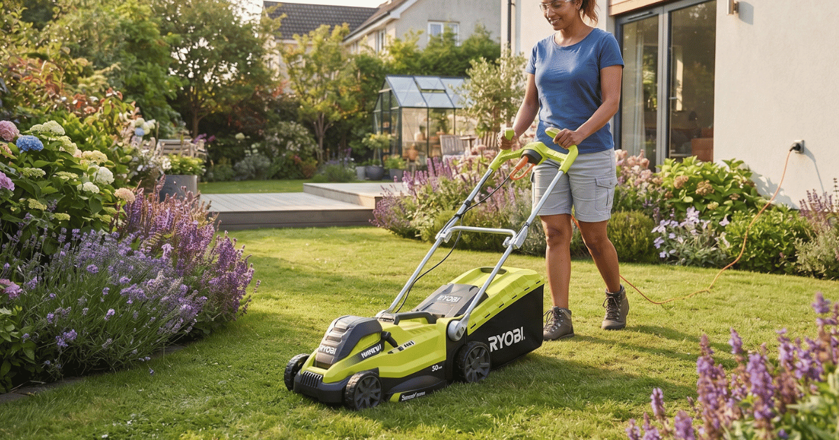 Ryobi RLM16E36H 1600W Electric Lawnmower Review Ryobi RLM16E36H 1600W Electric Lawnmower Review - featured image