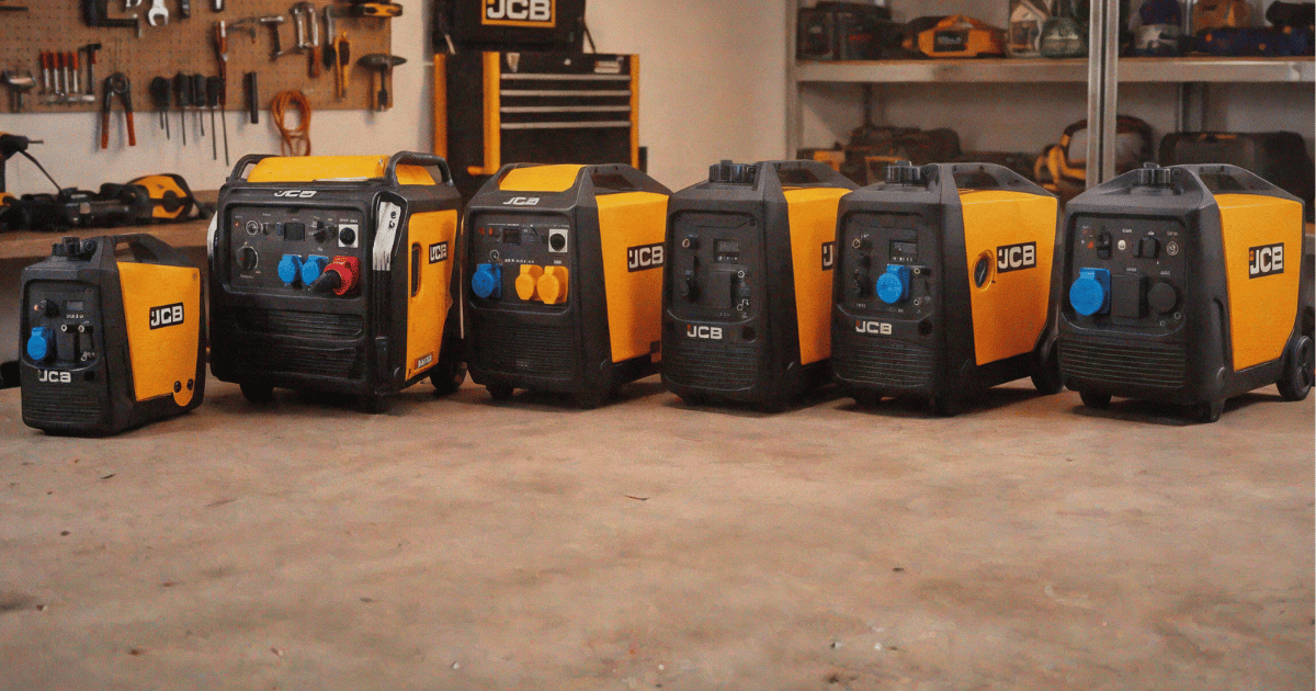 JCB Tools Launches New Petrol Inverter Generator Range - featured image