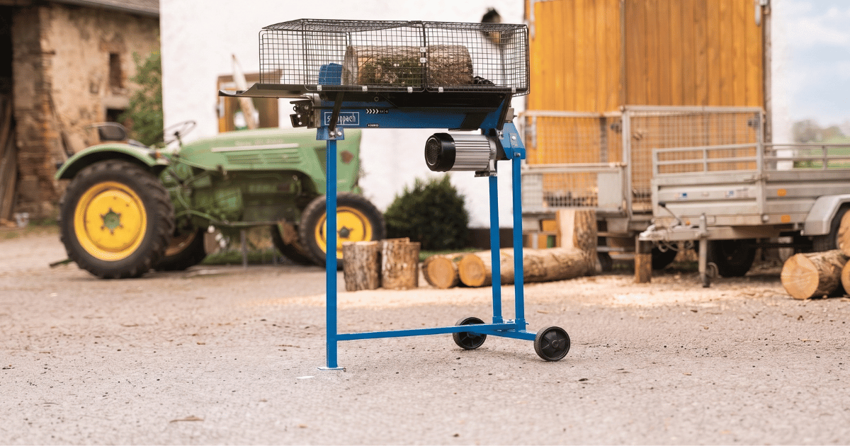 Scheppach HL760LS Electric Log Splitter Review - featured image