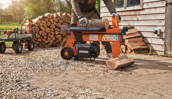 Forest Master FM8D-TC 5 Ton Electric Log Splitter Review - featured image