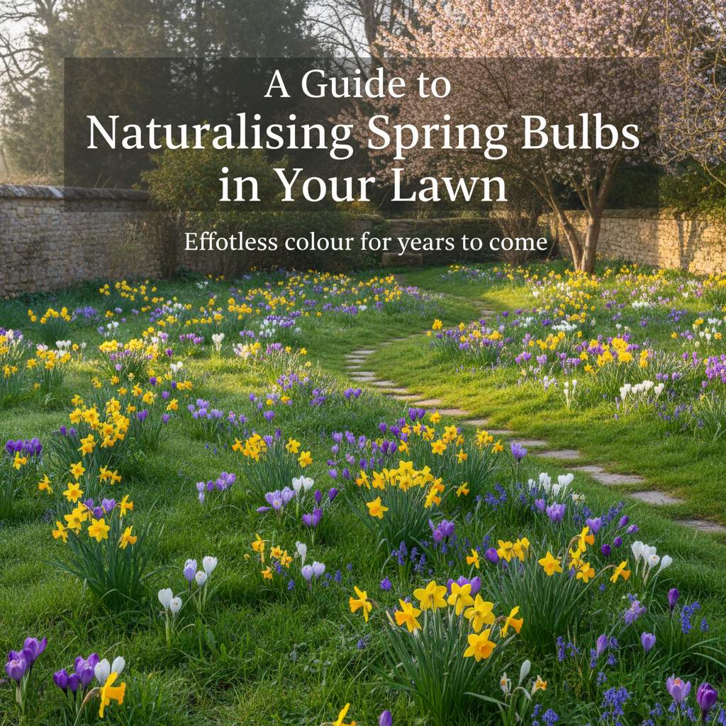 A Guide to Naturalising Spring Bulbs in Your Lawn A Guide to Naturalising Spring Bulbs in Your Lawn - Garden Review featured image