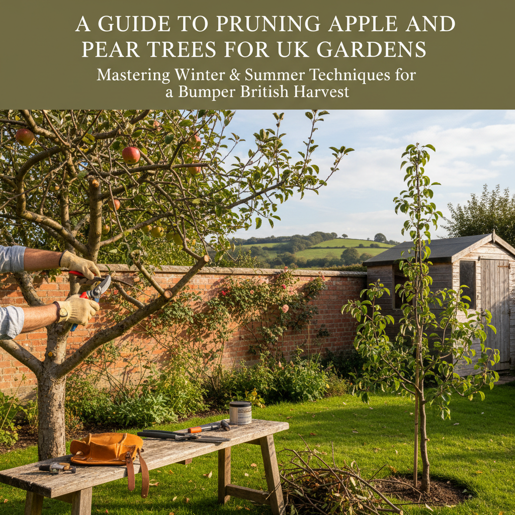 A Guide to Pruning Apple and Pear Trees for UK Gardens A Guide to Pruning Apple and Pear Trees for UK Gardens - Garden Review featured image
