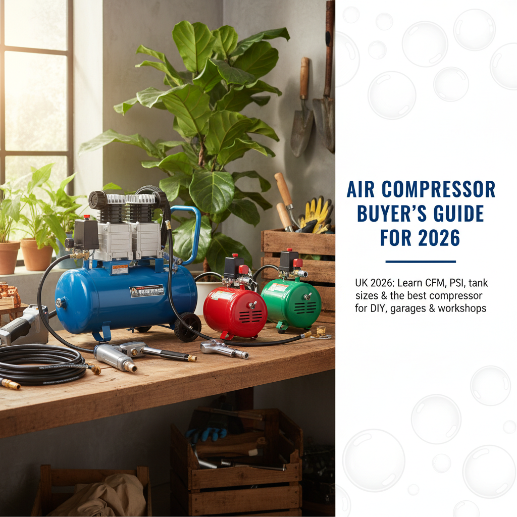 Air Compressor Buyer’s Guide for 2026 - Garden Review featured image