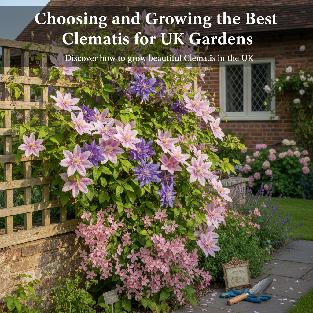Choosing and Growing the Best Clematis for UK Gardens Choosing and Growing the Best Clematis for UK Gardens - Garden Review featured image