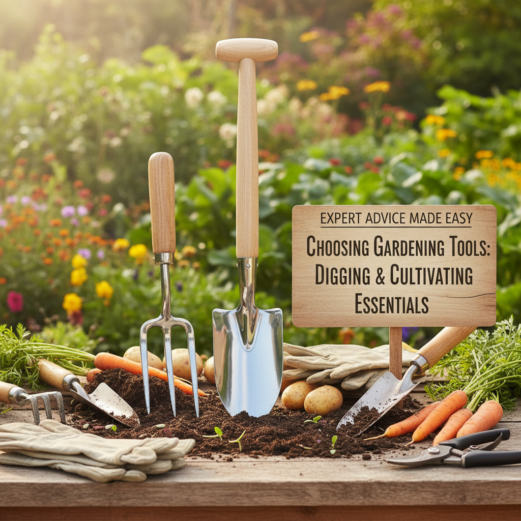Choosing Gardening Tools: Digging & Cultivating Essentials Choosing Gardening Tools: Digging & Cultivating Essentials - Garden Review featured image