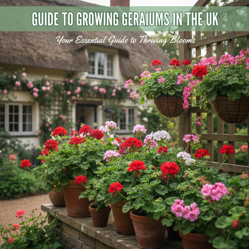 Guide to Growing Geraniums in the UK Guide to Growing Geraniums in the UK - Garden Review featured image