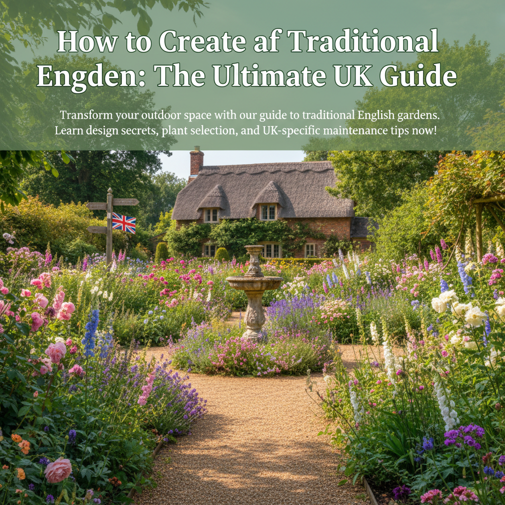 How to Create a Traditional English Garden: The Ultimate UK Guide How to Create a Traditional English Garden: The Ultimate UK Guide - Garden Review featured image