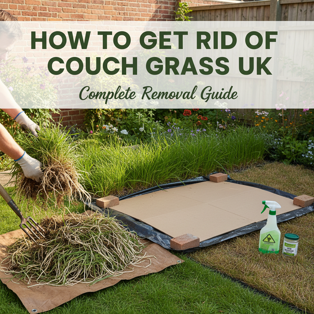 How to Get Rid of Couch Grass UK - Complete Removal Guide - Garden Review featured image