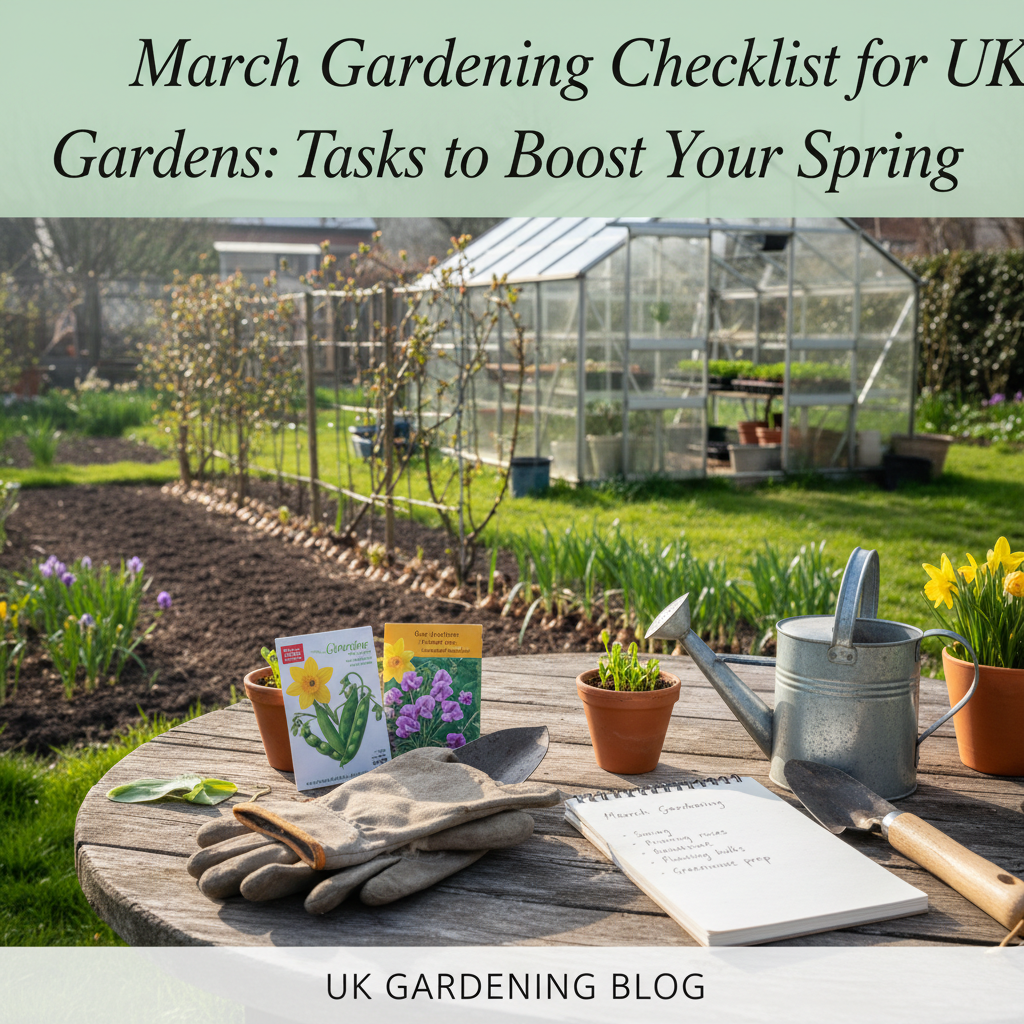 March Gardening Checklist for UK Gardens: Tasks to Boost Your Spring March Gardening Checklist for UK Gardens: Tasks to Boost Your Spring - Garden Review featured image