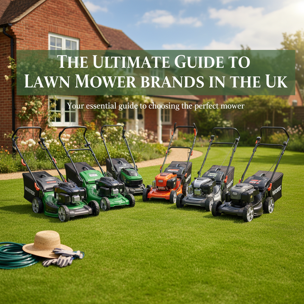 The Ultimate Guide to Lawn Mower Brands in the UK The Ultimate Guide to Lawn Mower Brands in the UK - Garden Review featured image