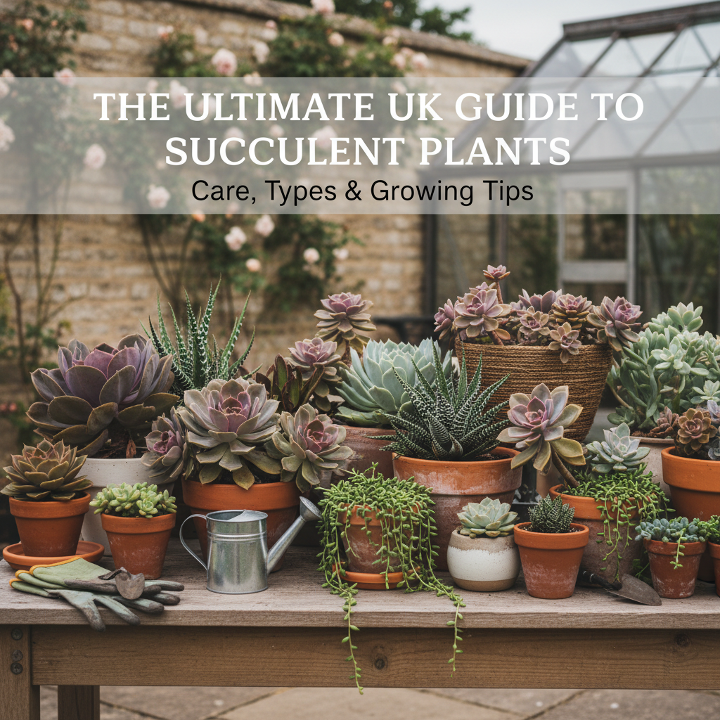 The Ultimate UK Guide to Succulent Plants – Care, Types & Growing Tips The Ultimate UK Guide to Succulent Plants – Care, Types & Growing Tips - Garden Review featured image