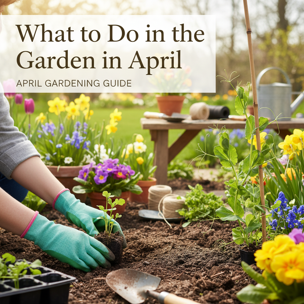 What to Do in the Garden in April What to Do in the Garden in April - Garden Review featured image