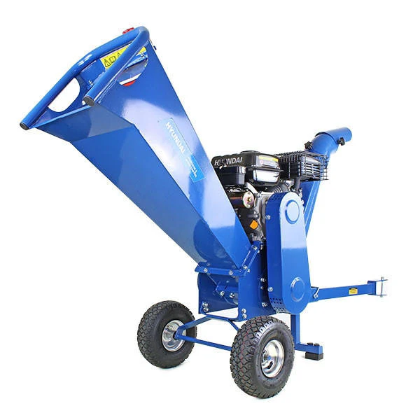 Hyundai HYCH7070E-2 electric start wood chipper