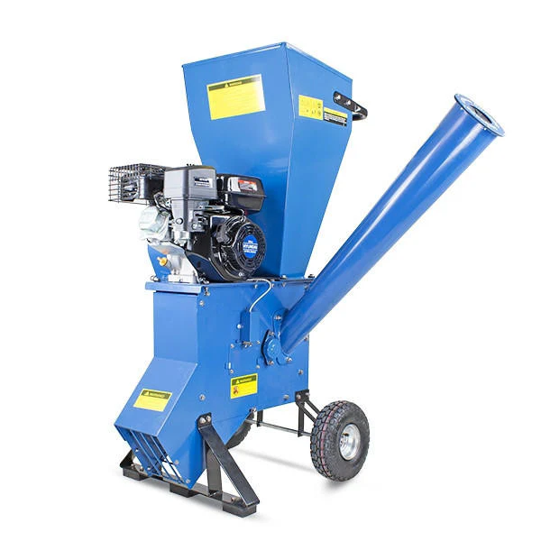 Hyundai HYCH700 wood chipper twin hopper system