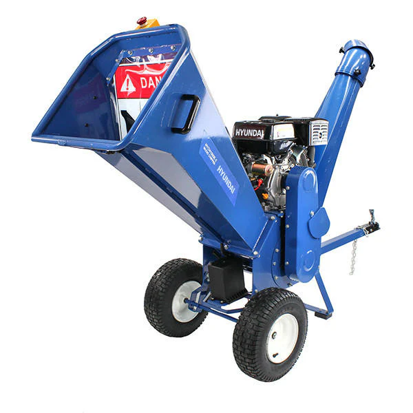 Hyundai HYCH1500E-2 professional wood chipper electric start